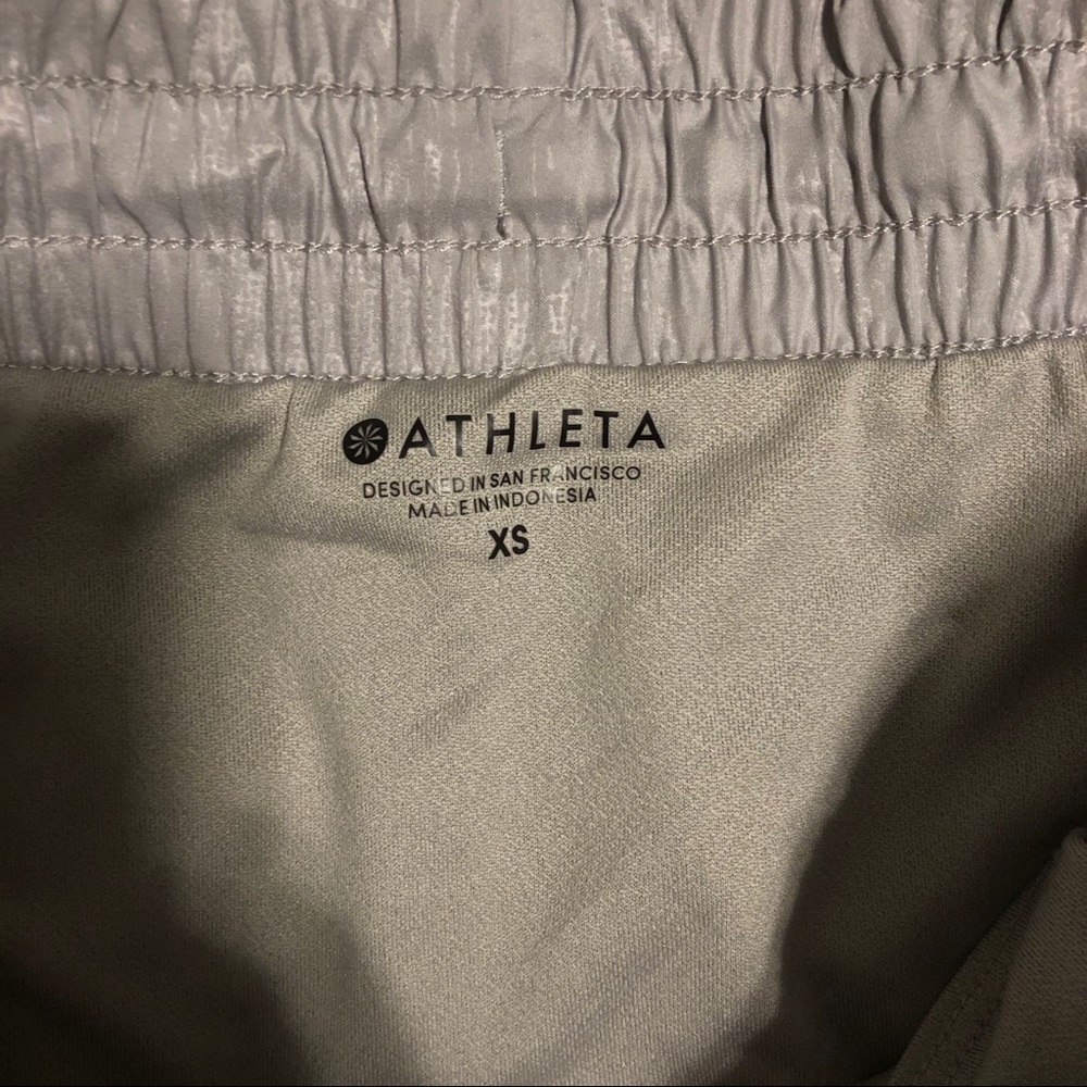 *SOLD* Athleta Grey Running Shorts Size XS - Picture 4 of 8